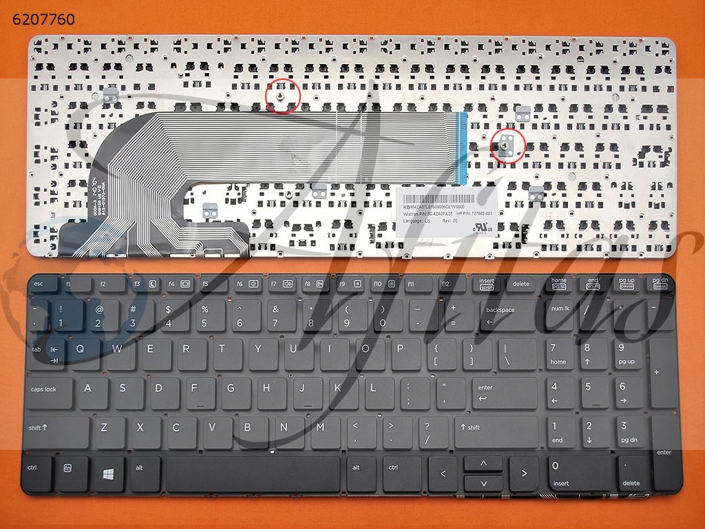 Klaviatūra HP ProBook 450 G0 450 G1 450 G2