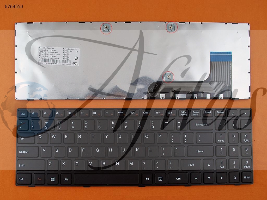 Klaviatūra Lenovo IdeaPad 100 15 100-15 300-15